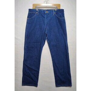 Wrangler Cowboy Cut Jeans Men's 36x30 Original Fit Dark Wash Denim 1013MWZPW